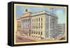 Courthouse, Youngstown, Ohio-null-Framed Stretched Canvas