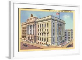 Courthouse, Youngstown, Ohio-null-Framed Art Print