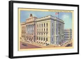 Courthouse, Youngstown, Ohio-null-Framed Art Print