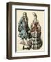 Courtiers 1690S-null-Framed Art Print