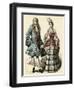 Courtiers 1690S-null-Framed Art Print