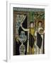 Courtiers by a Fountain (Mosaic)-Byzantine-Framed Giclee Print