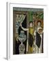 Courtiers by a Fountain (Mosaic)-Byzantine-Framed Giclee Print