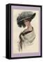 Courting Attention-Harrison Fisher-Framed Stretched Canvas