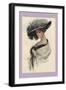 Courting Attention-Harrison Fisher-Framed Art Print