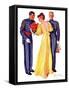 "Courting Cadets,"May 16, 1936-R.J. Cavaliere-Framed Stretched Canvas