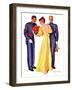 "Courting Cadets,"May 16, 1936-R.J. Cavaliere-Framed Premium Giclee Print