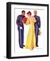 "Courting Cadets,"May 16, 1936-R.J. Cavaliere-Framed Giclee Print