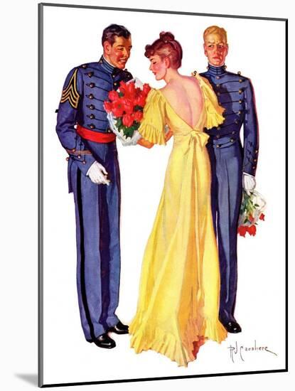 "Courting Cadets,"May 16, 1936-R.J. Cavaliere-Mounted Giclee Print