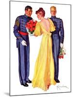 "Courting Cadets,"May 16, 1936-R.J. Cavaliere-Mounted Giclee Print