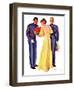 "Courting Cadets,"May 16, 1936-R.J. Cavaliere-Framed Giclee Print