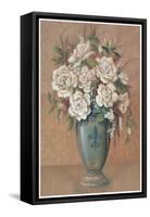 Courtly Roses I-Jillian Jeffrey-Framed Stretched Canvas