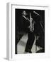 Courtney Pine on Stage at the Forum Theatre, Hatfield, Hertfordshire, 8 April 1987-Denis Williams-Framed Photographic Print