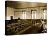 Courtroom Interior-null-Stretched Canvas