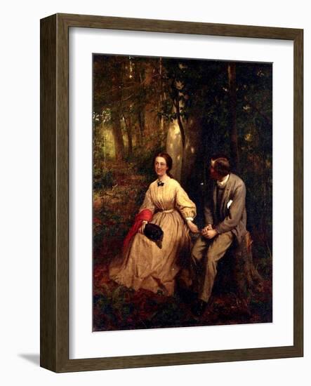 Courtship, 1864-65-George Cochran Lambdin-Framed Giclee Print