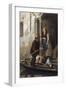 Courtship in Venice-Antonio Ermolao Paoletti-Framed Giclee Print