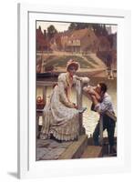 Courtship-Edmund Blair Leighton-Framed Giclee Print