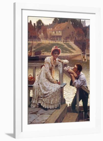 Courtship-Edmund Blair Leighton-Framed Giclee Print