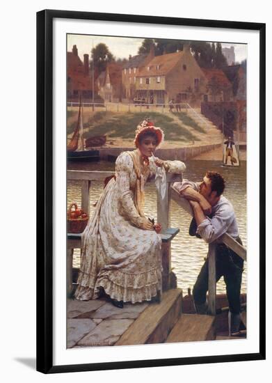 Courtship-Edmund Blair Leighton-Framed Giclee Print