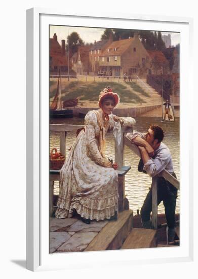 Courtship-Edmund Blair Leighton-Framed Giclee Print