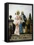 Courtship-Federico Andreotti-Framed Stretched Canvas