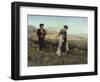 Courtship-Francesco Paolo Michetti-Framed Giclee Print