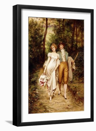 Courtship-Joseph Frederic Soulacroix-Framed Giclee Print