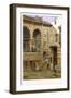 Courtyard, Al Hosh, in the House of Shiekh Sadat, Cairo, 1873-Frank Dillon-Framed Giclee Print