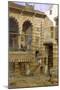 Courtyard, Al Hosh, in the House of Shiekh Sadat, Cairo, 1873-Frank Dillon-Mounted Giclee Print