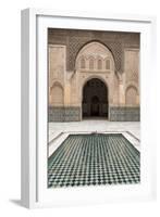 Courtyard and Pool-Martin Child-Framed Photographic Print