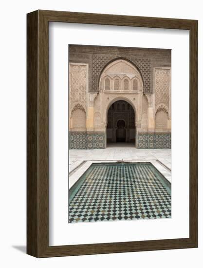 Courtyard and Pool-Martin Child-Framed Photographic Print