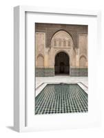 Courtyard and Pool-Martin Child-Framed Photographic Print