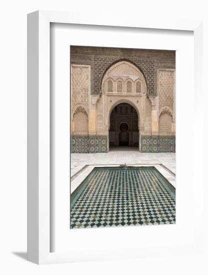 Courtyard and Pool-Martin Child-Framed Photographic Print