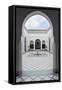 Courtyard at El Bahia Palace, Marrakech, Morocco, North Africa, Africa-Matthew Williams-Ellis-Framed Stretched Canvas