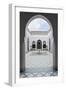 Courtyard at El Bahia Palace, Marrakech, Morocco, North Africa, Africa-Matthew Williams-Ellis-Framed Photographic Print