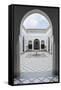 Courtyard at El Bahia Palace, Marrakech, Morocco, North Africa, Africa-Matthew Williams-Ellis-Framed Stretched Canvas