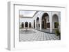 Courtyard at El Bahia Palace, Marrakech, Morocco, North Africa, Africa-Matthew Williams-Ellis-Framed Photographic Print