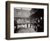 Courtyard at the Oxford Arms Inn, Warwick Lane, from the First Floor, City of London, 1875-null-Framed Photographic Print