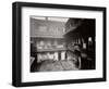 Courtyard at the Oxford Arms Inn, Warwick Lane, from the First Floor, City of London, 1875-null-Framed Photographic Print