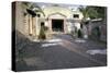 Courtyard at the Roman Villa, the House of the Stags, Herculaneum, Italy-CM Dixon-Stretched Canvas