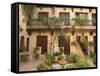 Courtyard, Beit Al-Wakil Hotel, Aleppo (Haleb), Syria, Middle East-Christian Kober-Framed Stretched Canvas