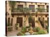 Courtyard, Beit Al-Wakil Hotel, Aleppo (Haleb), Syria, Middle East-Christian Kober-Stretched Canvas