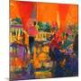 Courtyard Cafe, Tunis-Peter Graham-Mounted Giclee Print