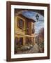 Courtyard Cafe-Malcolm Surridge-Framed Giclee Print