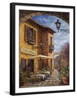 Courtyard Cafe-Malcolm Surridge-Framed Giclee Print