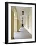 Courtyard Cloisters in the University, Vilnius, Lithuania, Baltic States-Gary Cook-Framed Photographic Print