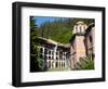 Courtyard, Dormitories and Church of the Nativity, Rila Monastery, UNESCO World Heritage Site, Nest-Dallas & John Heaton-Framed Photographic Print