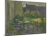 Courtyard Drinks, Champfreau-Susan Ryder-Mounted Giclee Print