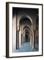 Courtyard Gallery, Mosque of Uqba-null-Framed Giclee Print
