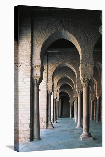 Courtyard Gallery, Mosque of Uqba-null-Stretched Canvas